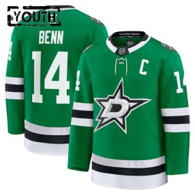 Dallas Stars Fanatics Premium Jamie Benn 2024-25 Heim Grün Trikot - Kinder